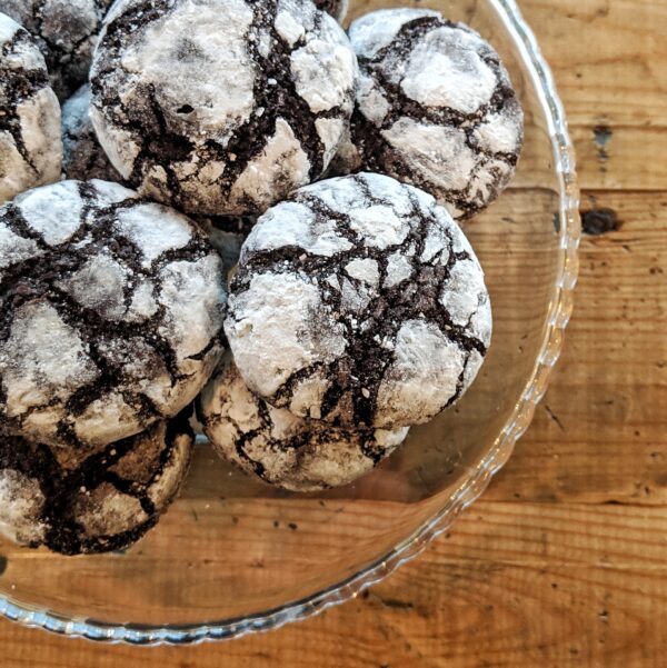 Chocolate Crinkle Cookies