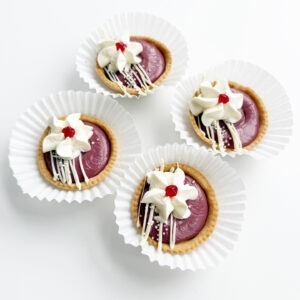 Raspberry White Chocolate Tartlets (Feb 3-14)