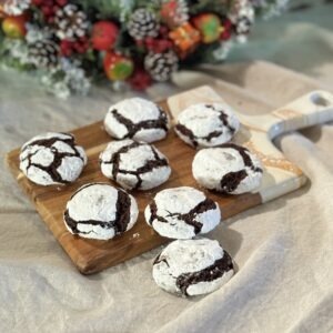 Chocolate Crinkle Cookies